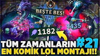 TÜM ZAMANLARIN EN KOMİK LOL MONTAJI  KOMİK ANLAR DERLEME #21  Ogün Demirci