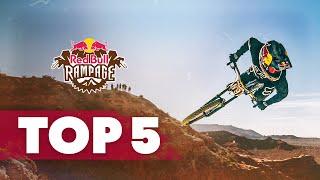 The Top Five Runs Of 2018  Red Bull Rampage