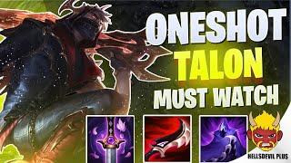 Oneshot Talon Must Watch - Wild Rift HellsDevil Plus Gameplay