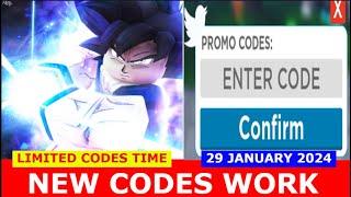 *CODES* ULTRA INSTINCT Super Evolution ROBLOX  LIMITED CODES TIME  JANUARY 29 2024