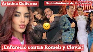 ¡Ariadna enfureció contra Romeh y Clovis por abandonar evento de Cuarto tierra #lcdlf4 #Romeh