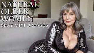 Natural Older Women Over 60 in Mini Dresses - Stunning Outfits  16