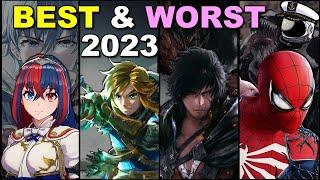 Best & Worst Games 2023 That I Played