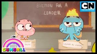 Gumballs Burning Ambition To Be A Leader   Gumball - The Candidate  Cartoon Network