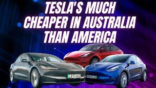 Tesla Model Y & Model 3 now up to $6000 cheaper in Australia than America