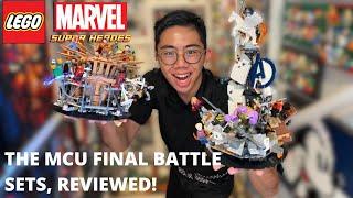 The LEGO MCU Final Battle Sets Reviewed Spider Man No Way Home and Avengers Endgame
