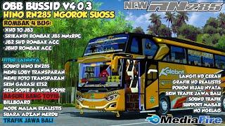 Update‼️ Obb Bussid V4.0.3 Terbaru Hino RN285 Ngorok Suos - Full Rombak Bus & Grafik HD  BUSSID