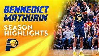 Bennedict Mathurin 2023-24 Season Highlights  Indiana Pacers