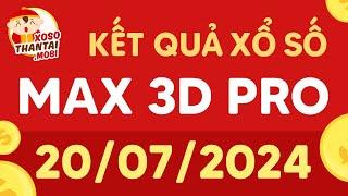 XS Vietlott Max 3d Pro 2072024 - Xổ số Max 3d Pro hôm nay Thứ 7 - KQXS Max3d Pro