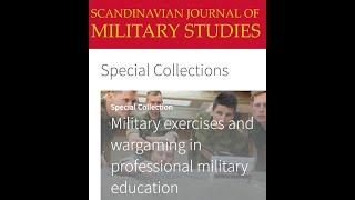 Panel Military Exercises and Wargaming in Professional Military Education