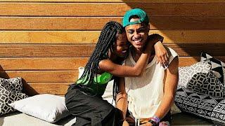 Ryan Destiny and Keith Powers 