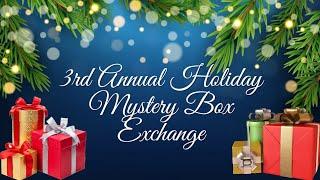 UNBOXING  3rd Annual Holiday Mystery Box Exchange  Box 2 #unboxing #christmas #friendmail