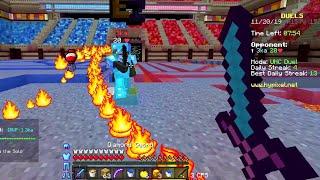 WHAT IS THIS FIRE ROD?... Minecraft Hypixel Duels