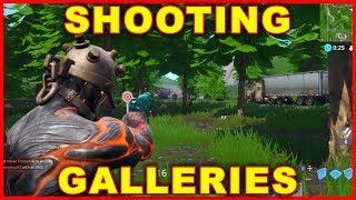 Fortnite Shooting Gallery Locations SEASON 7 CHALLENGES