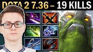 Tiny Gameplay Miracle with 19 Kills and Silveredge - Dota 2 7.36