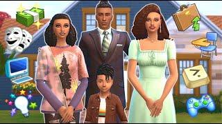Playing as a family of overachievers  Sims 4 gameplay