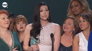 Orange is the New Black Cast I SAG Awards Acceptance Speech 2016 I TNT