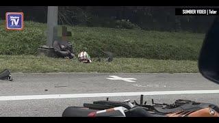 Gagal elak kereta tukar lorong punca kemalangan lima superbike