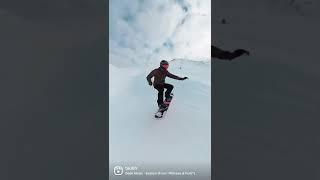 Je suis tellement fan de cette caméra  Reprise du snowboard après 8 ans 