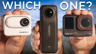 Best insta360 Camera X4 vs GO 3 vs Ace Pro