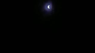 Hybrid solar eclipse from east java Indonesia