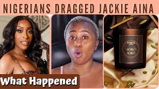 Jackie Aina And Her Sòrò Sòkè Candle Was Dragged By Nigerians  - What Really Happened