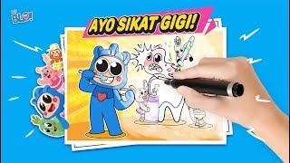 Ayo Sikat Gigi - Learn Drawing and Colouring  HEY BLO