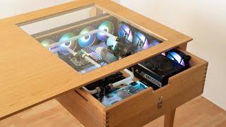 Wooden Desktop PC Drawer - Version 1.0