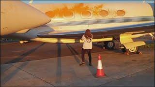 Climate Vandals Attempt to Spray Paint Taylor Swifts Jet