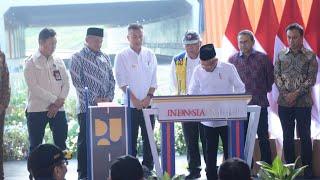 Pj. Bupati Bogor Hadir Mendampingi Wakil Presiden Dalam Peresmian Tol Cimanggis - Cibitung