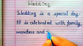 Short essay on Wedding ceremony  A paragraph on Wedding  Essay on marriage ceremony