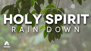 HOLY SPIRIT Piano + Relaxing Rain Sounds - 10 Hour Sleep Music