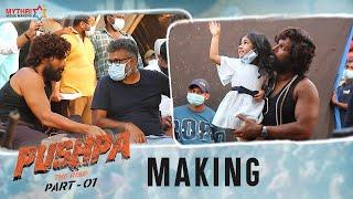 Making Of Pushpa  Allu Arjun  Rashmika Mandanna Fahadh Faasil  Sukumar  DSP