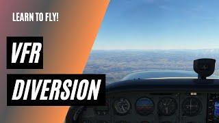 How to Do a VFR Diversion  Cross Country Diversion