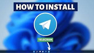 How to install Telegram on Windows 1110 - Telegram Desktop Installation Tutorial