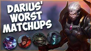 HOW TO WIN VS DARIUS WORST MATCHUPS - TAHM YORICK WUKONG RANGED TOPLANERS VOLIBEAR