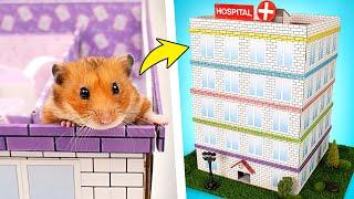 DIY-Krankenhaus für Hamster  Fünf-Ebenen-Labyrinth ️