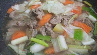 Resep Sop Daging Sapi