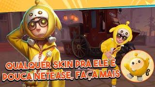 GAMEPLAY DA SKIN DO LUCKY GUY E PET B DO CROSSOVER DO IDVxEGGY PARTY Identity V Trailer Sanrio