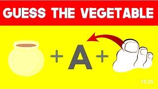 Can You Guess vegetables By The Emoji