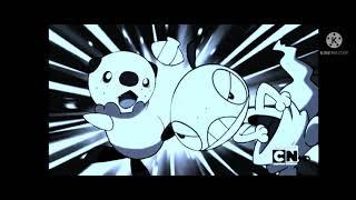 Oshawott gets mad at scraggy pt 1