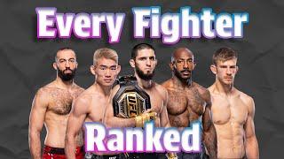 Ranking Every Single Top 15 Fighter in the UFC Tier List