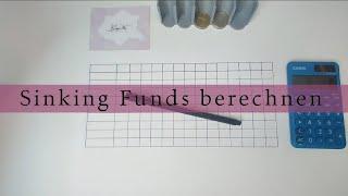 Meine Sinking Funds 1 neu berechnen  Schnitt- und Kopfrechnen-Fail 