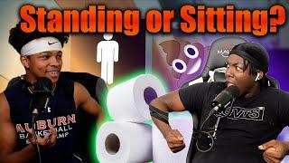 Do you wipe Standing or Sitting?? Talking mad Sh*t  GOT 15 Podcast #64