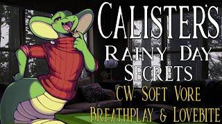 Coffee and Coils Calisters Rainy Day Secrets Naga ASMR Vore Hypnosis & FangBreathplay