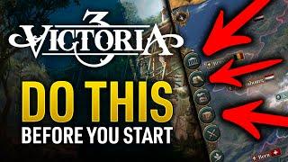 DO THIS Before You Hit Play  VICTORIA 3 Tutorials & Guides