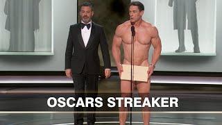 John Cena Sort Of Streaks at the Oscars