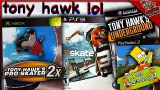 skateboarding games over the years...