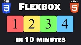 Learn CSS flexbox in 10 minutes 