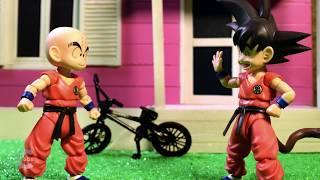 Goku VS Krillin Stop Motion